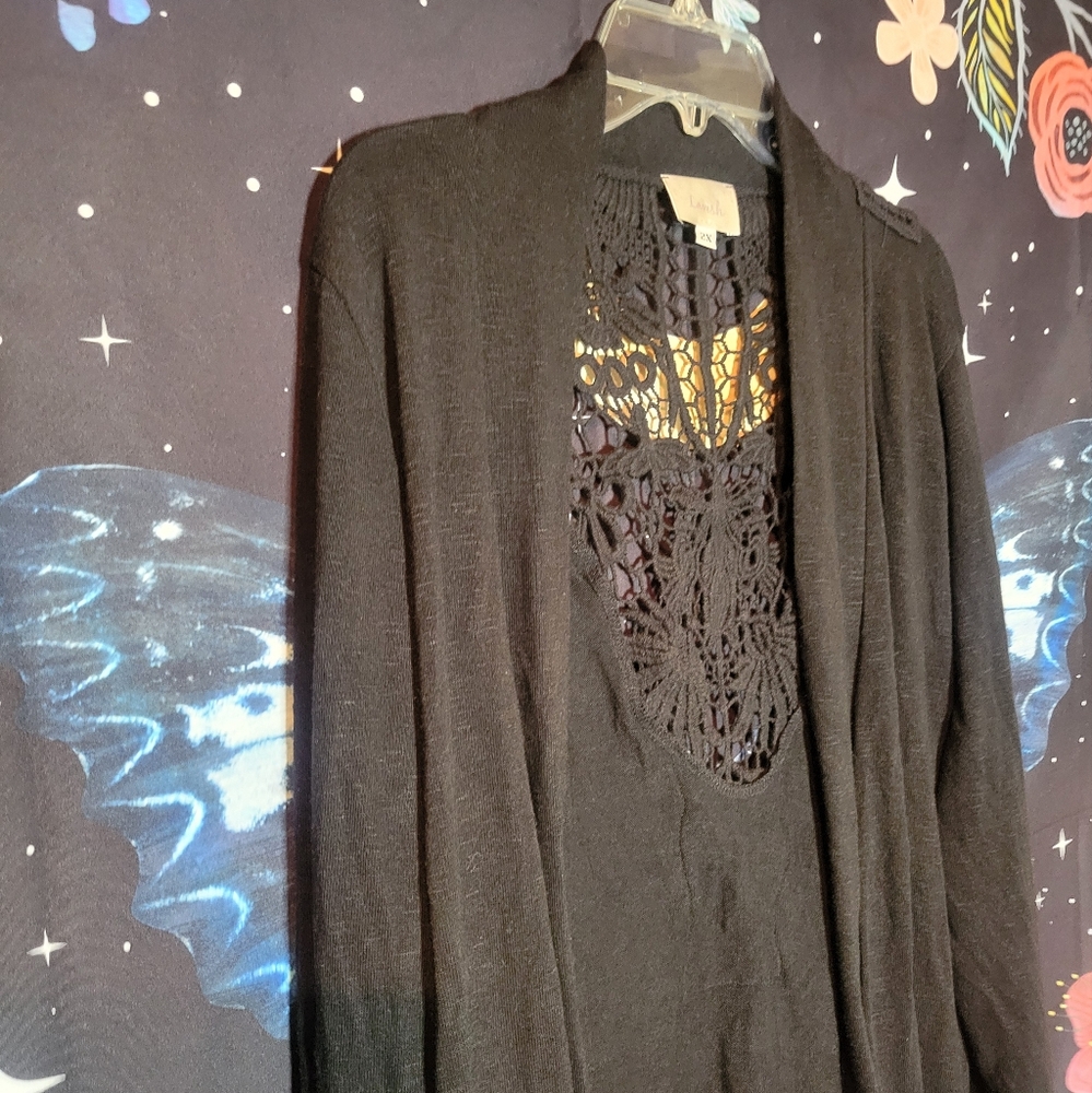 Pretty Embroidered Back Sweater! - Picture 2 of 5